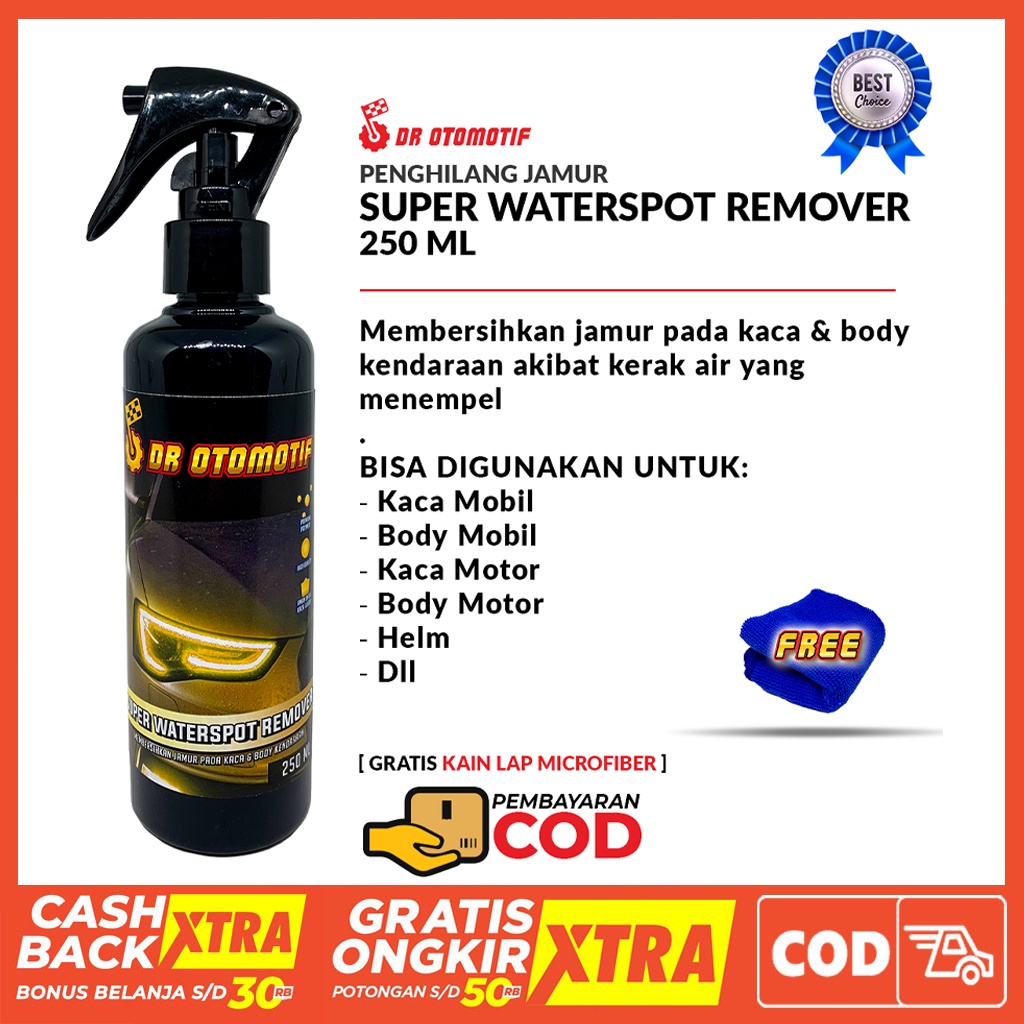 PEMBERSIH KACA MOBIL JAMUR BODY MOTOR SPION PENGHILANG KERAK BEKAS AIR DAN WIPER PERMANEN PENGKILAP KILAP POLES COATING NANO CERAMIC