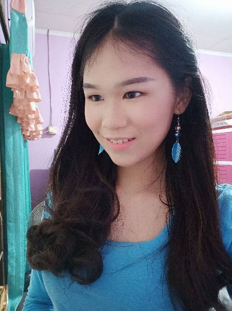 Anna Aquamarine Leaf Earrings | Anting Hooks Handmade