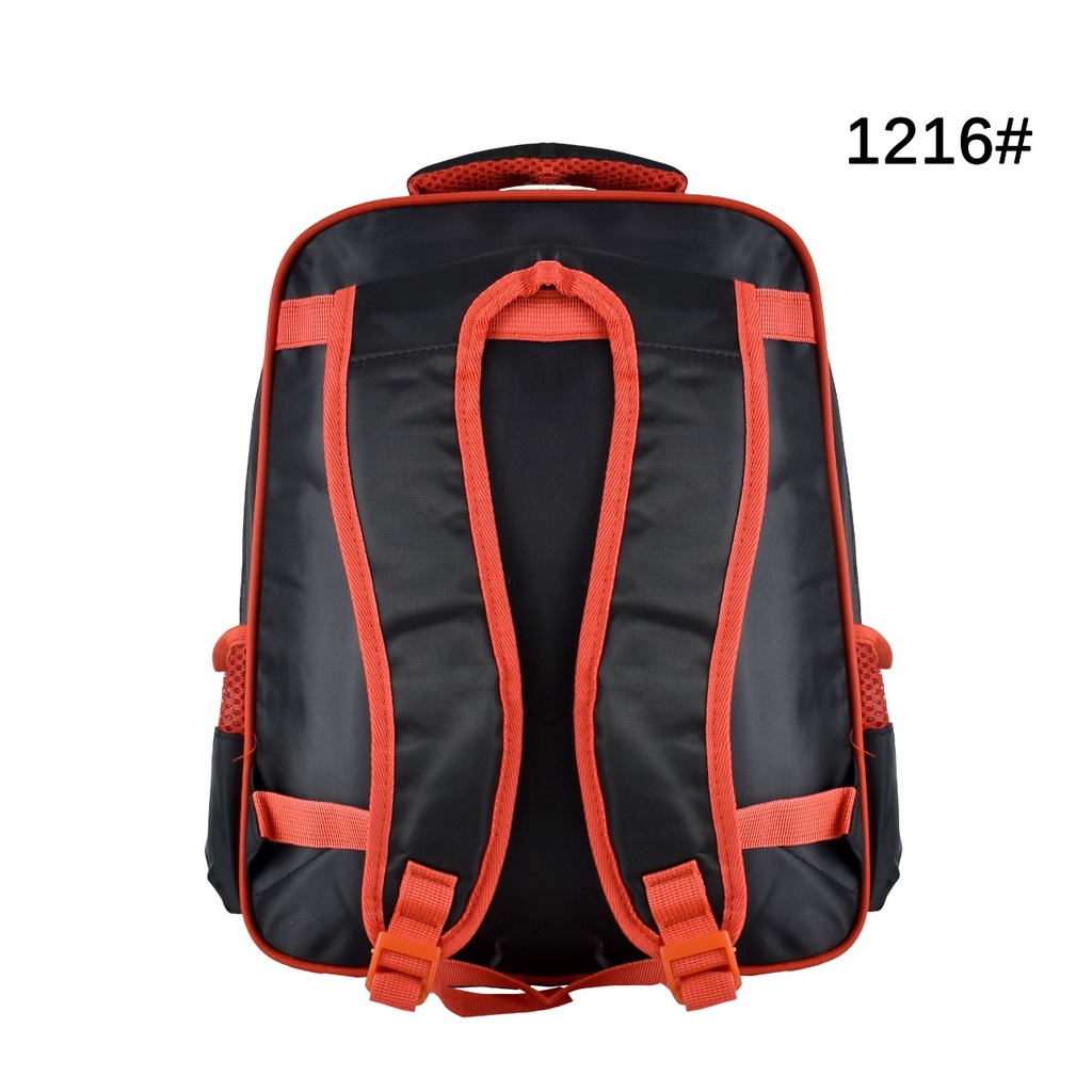 (RF) Tas Ransel 1216 &amp; 1218 Trolly Boys 16 Inch Tas Anak Cowok Cartoon (Batman,Spiderman,Ultraman,&amp;Captain)