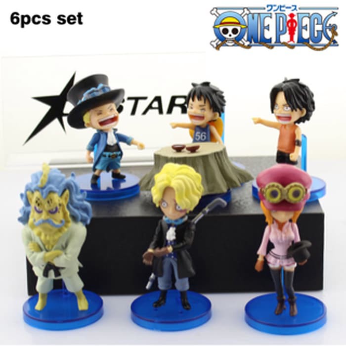 PROMO TERBARU Action Figure PVC WCF Set One Piece History Of Ace Luffy Sabo MURAH MERIAH