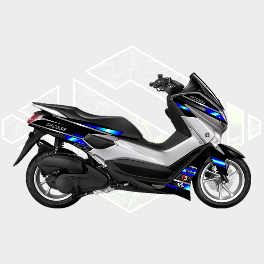 Stiker Striping Body Variasi Yamaha NMAX OLD /Stiker NMAX OLD / Striping Custom NMAX Lama