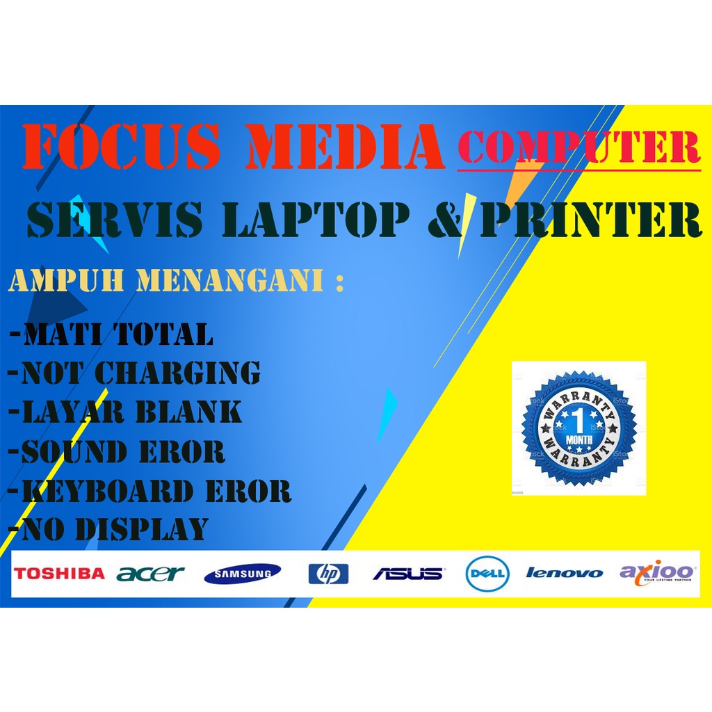 SERVICE LAPTOP MATI TOTAL