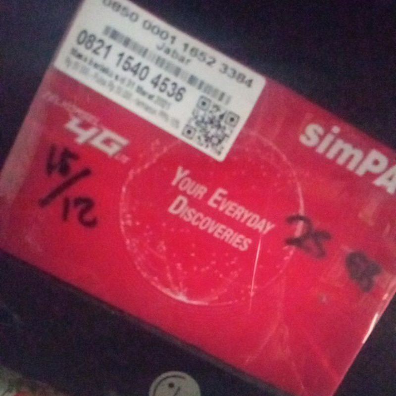 perdana telkomsel 25gb
