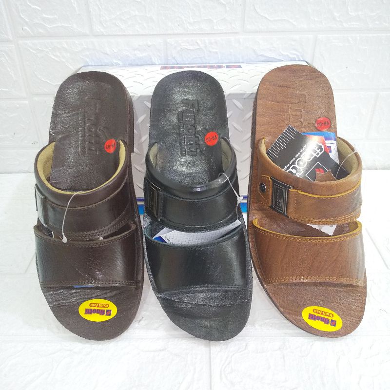 Sandal kulit finotti VR 03 size 38-42, sandal formal, sandal kulit