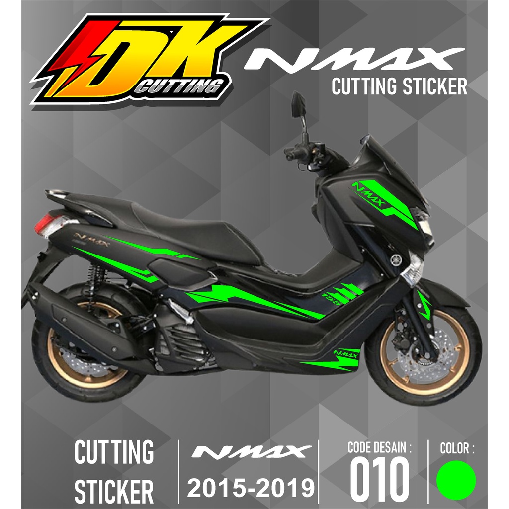 Cutting Sticker Nmax - Aksesoris Motor Stiker Yamaha Nmax Old Skotlet Sticker Striping Lis Variasi C