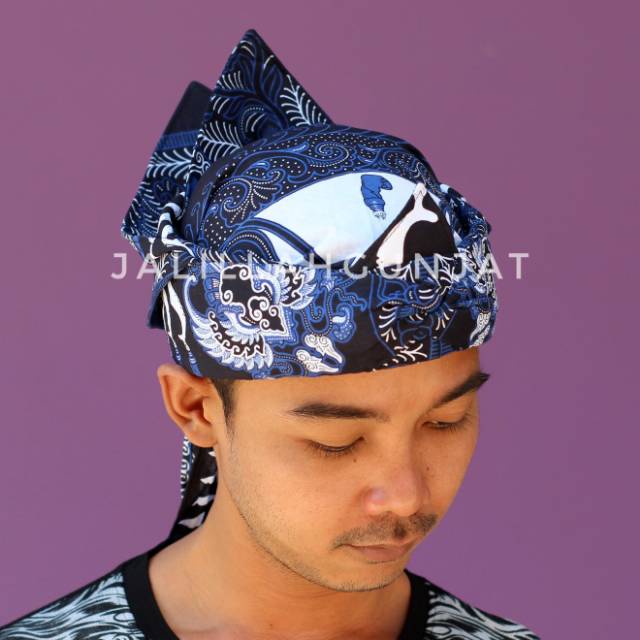 Blangkon sunda iket premium merak ngibing-iket totopong bendo