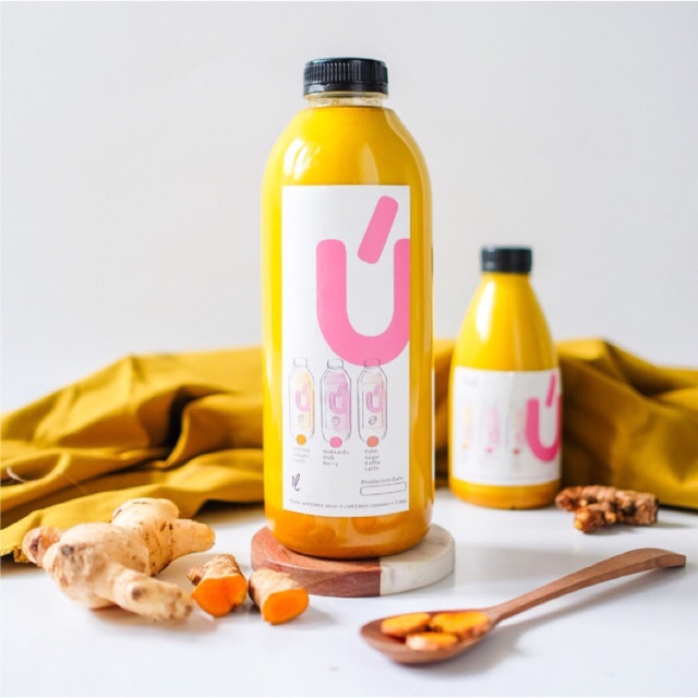 

PINKU - Golden Ginger Latte 1 Liter (3 Botol)