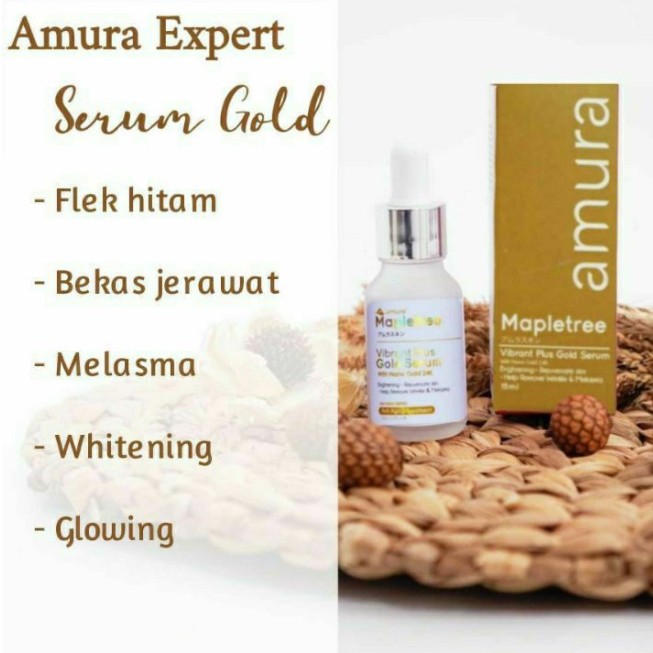 AMURA Expert Serum Gold Dan Acne 100% Original
