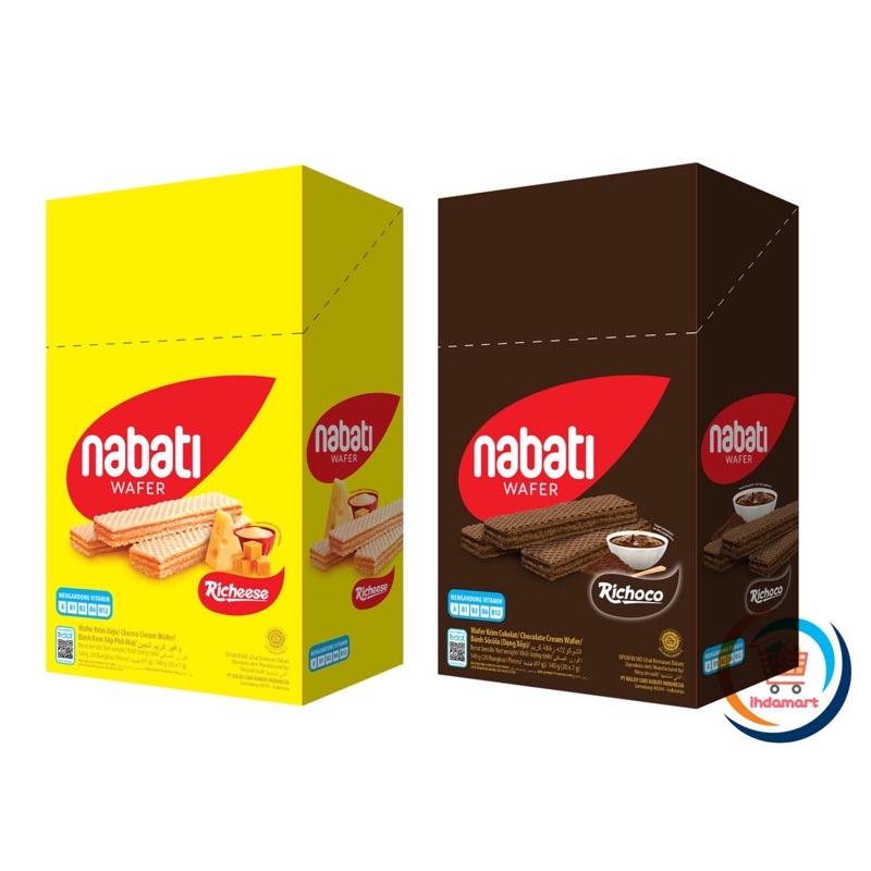 Richeese Nabati Wafer Isi 20 pcs