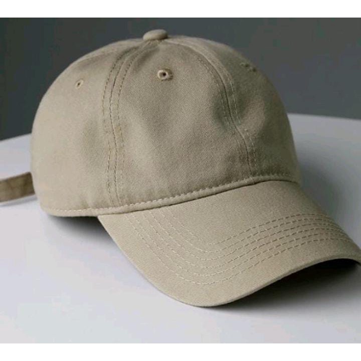 Promo {Bahan High Premium}Baseball Polos Clip cakop besi Topi Baseball Polos Premium Distro