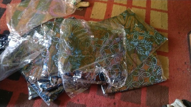 Seno Biru Batik Couple Keluarga Best Seller Kemeja Gamis Hem Tunik Outer Atasan Batik Anak Original