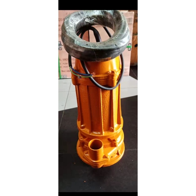 MAXPUMP WQD10-12-1.1 Mesin pompa Air Celup Submersible Pump 1.5Hp 2Inch Sewage Pump 220V Pompa Celup Air Kotor