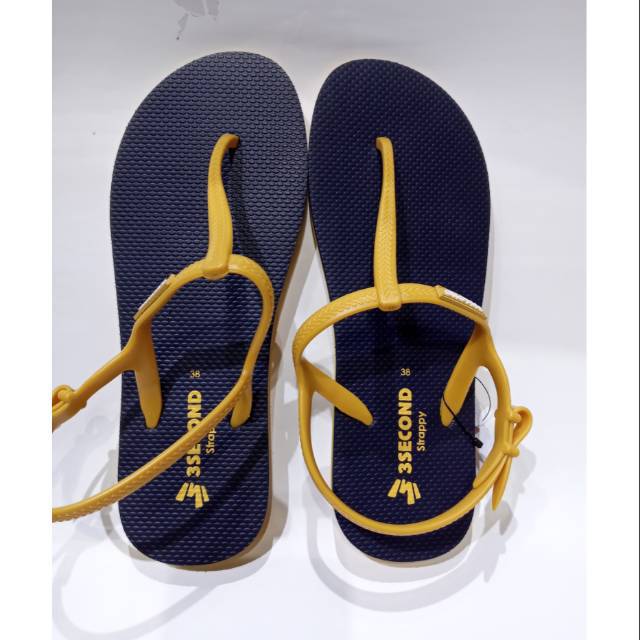 Sandal jepit tali 3second wanita