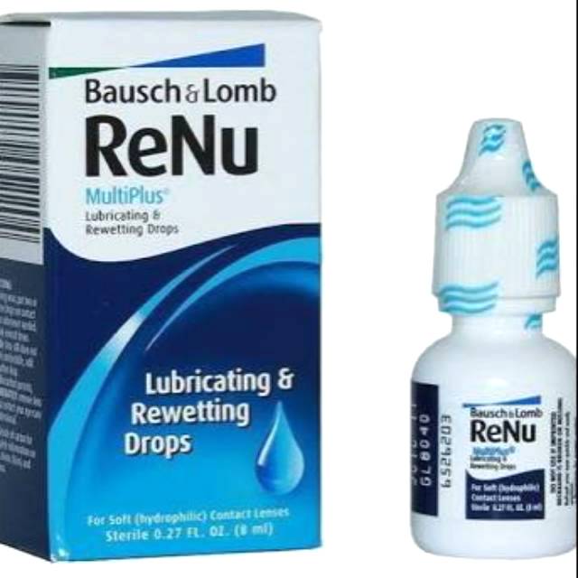 Tetes Mata Renu Bausch N Lomb Lens Drops Untuk Mata Kering Shopee Indonesia