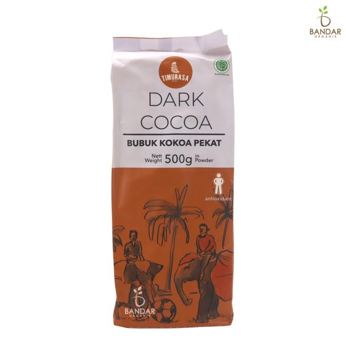 

Dark Cocoa Powder / Kakao Hitam Bubuk 500gr - Timurasa