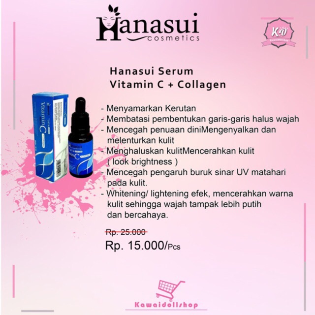 Serum Vitamin C Collagen Hanasui