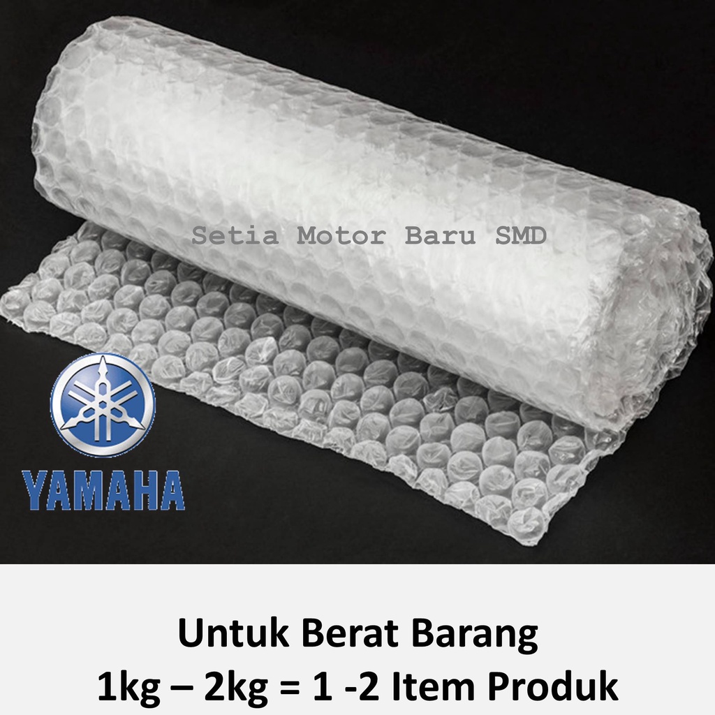 

Bubble wrapp Tambahan Untuk 1 sampai 2 Item Produk
