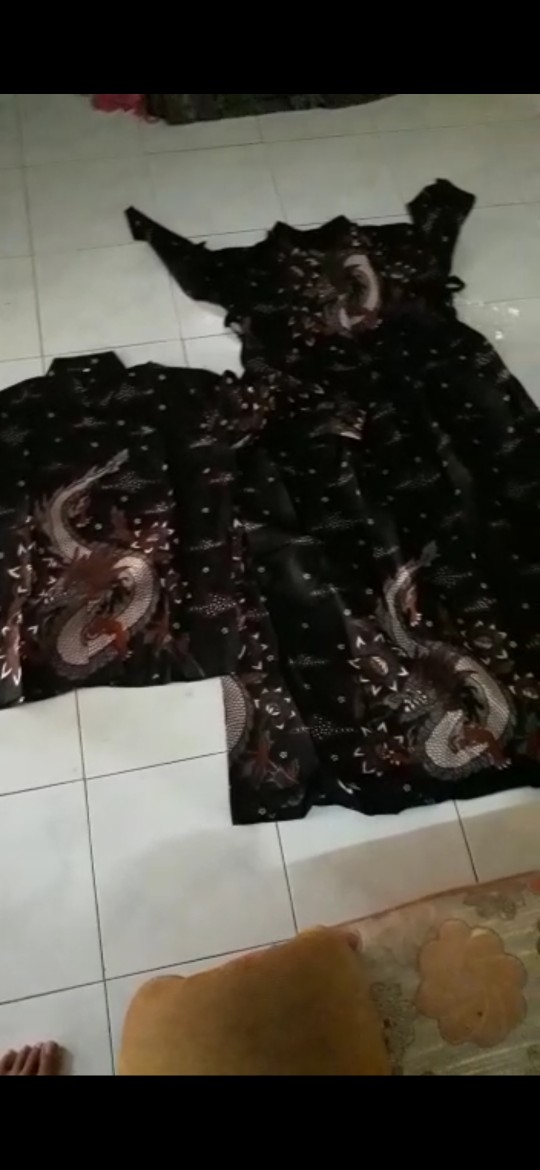 Hanggono Couple Ori Najwa/ Couple Batik / Gamis Batik Couple / Gamis Batik / Batik Couple / Batik