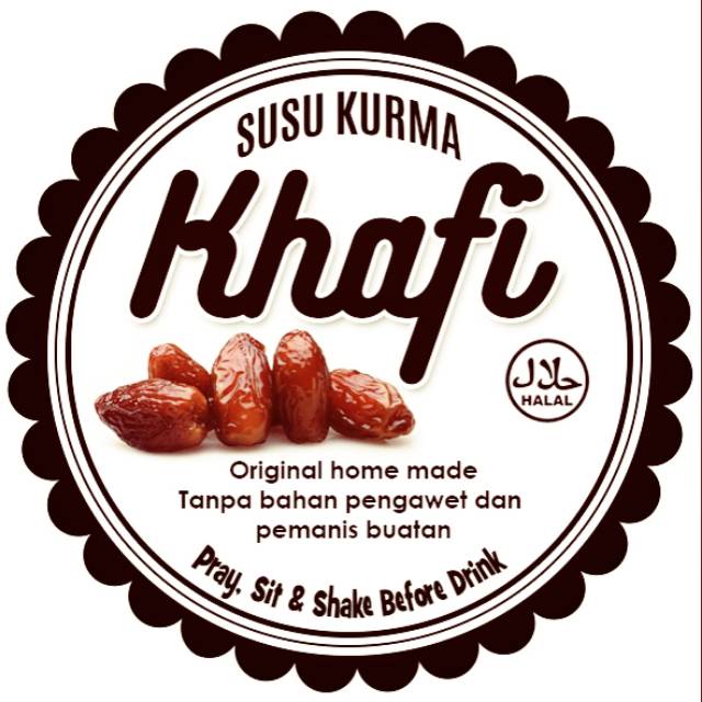 

Susu Kurma home made