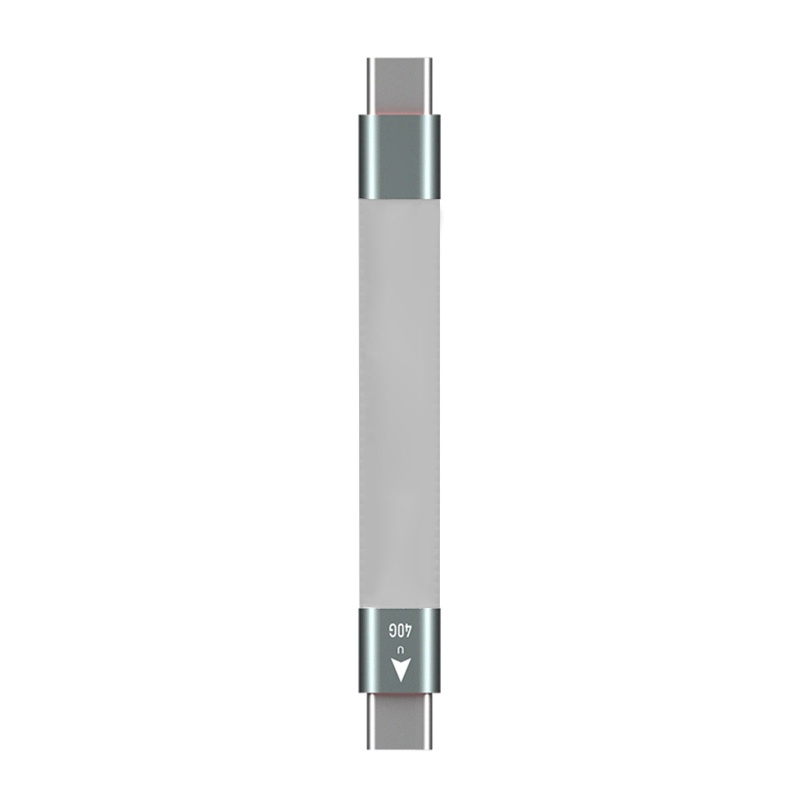 Btsg Kabel USB C Pendek, Kabel Fleksibel USB C Ke USB C Mendukung Thunderrate4Per3, USB4, PD