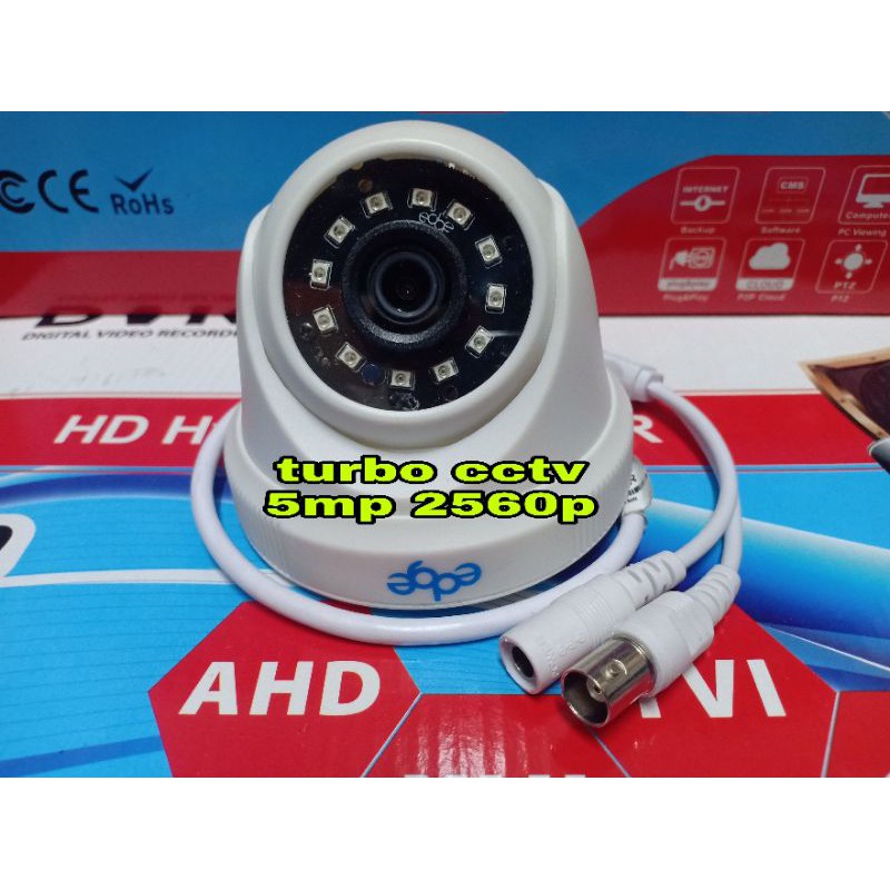 Kamera cctv edge 5mp indoor 2560p/4k hasil tajam dan bagus