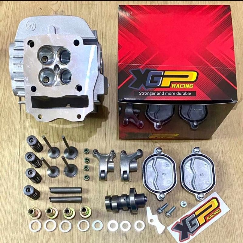 kop 4 klep cylinder head kop 4 klep 28/24 kharisma karisma supra x 125 4 klep