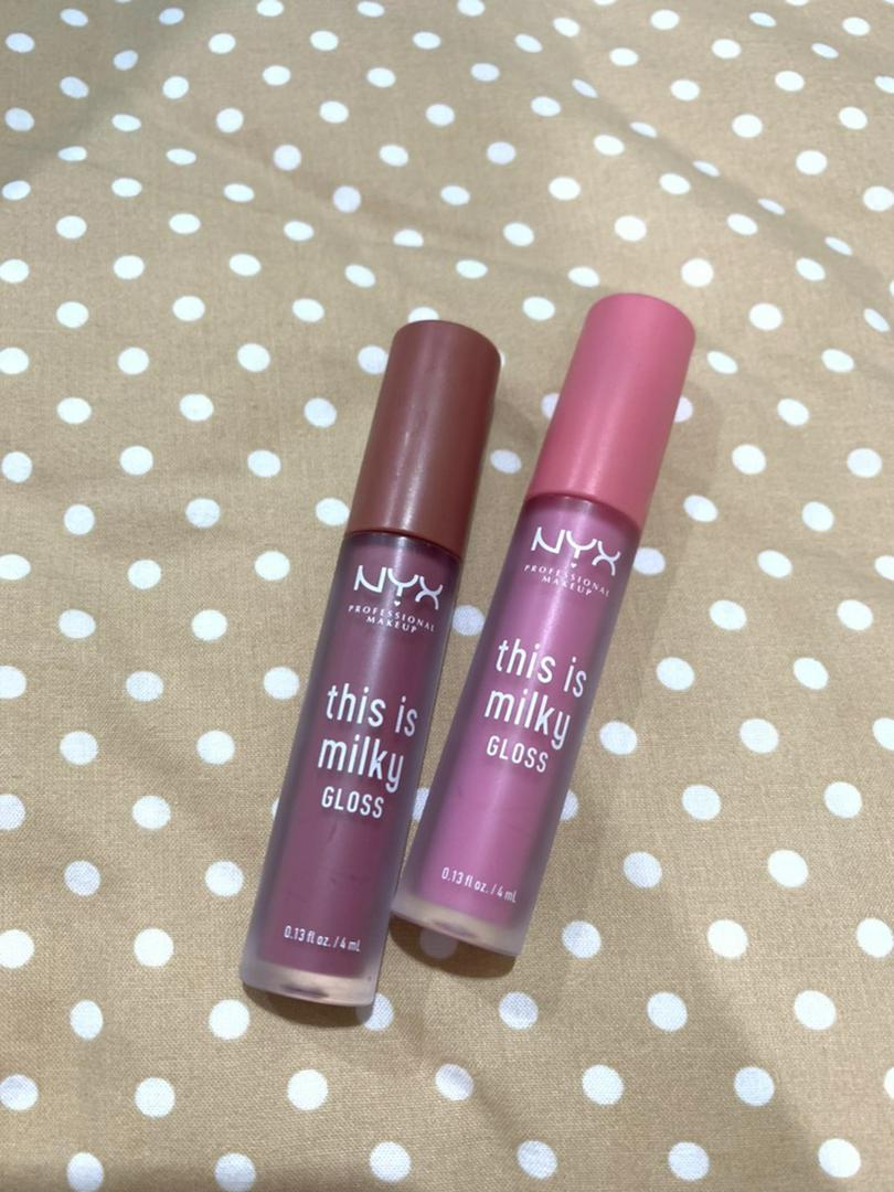 Jual NYX THIS IS MILKY LIP GLOSS / LIPGLOSS - MILK IT PINK, SKIMMED CHERRY,  MOO-DY PEACH | Shopee Indonesia