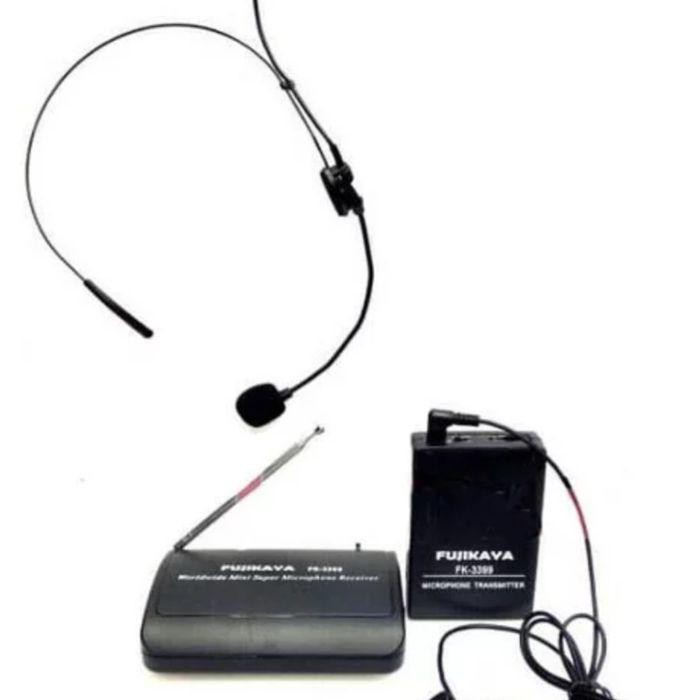 mic wireless fujikaya Fk-3399.mic condensor .suara sensitif.mic imam Limited