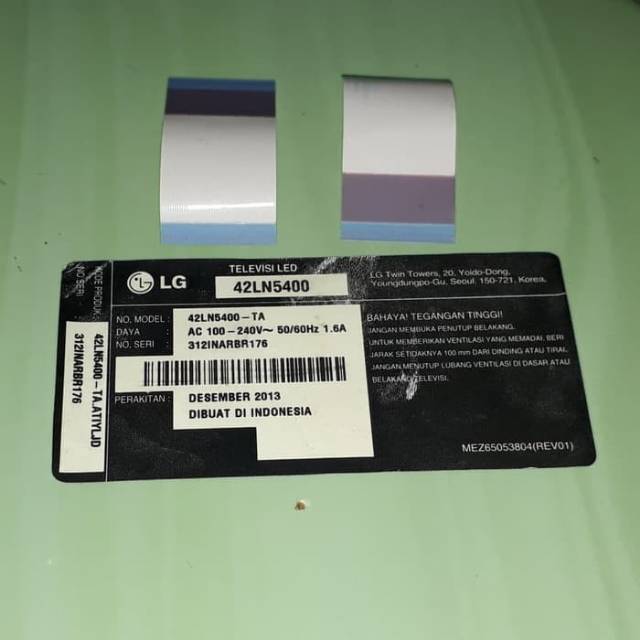 Flexible Fleksibel TCon LG 42LN5400