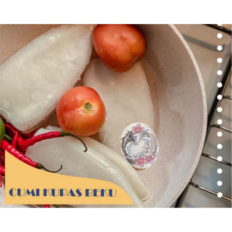 

Cumi kupas beku