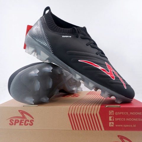 Sepatu Bola Specs Swervo Galactica Elite FG Black 101100 Original BNIB