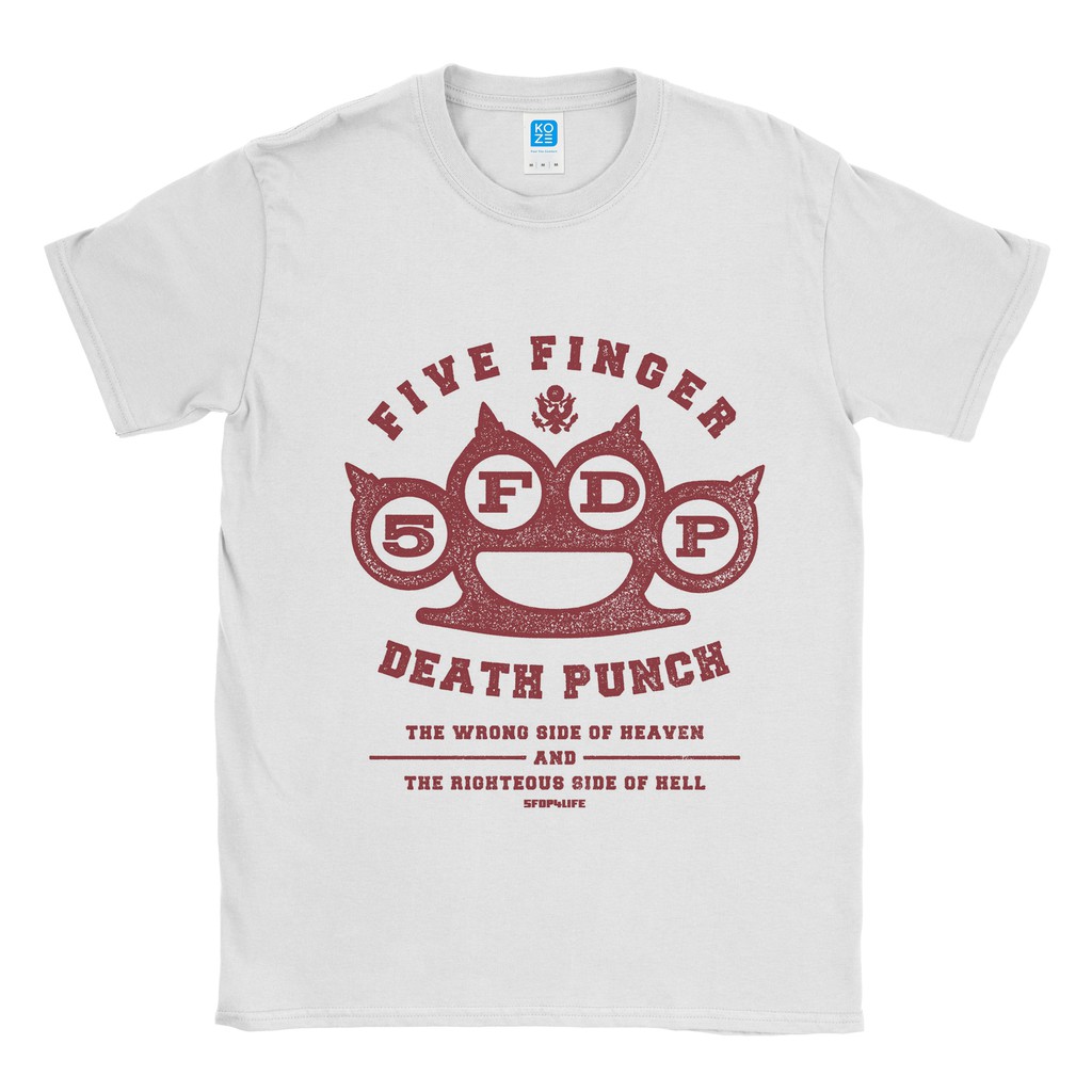 Baju Kaos Band Five Finger Death Punch Brass Knuckle