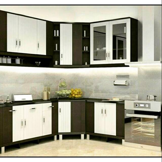 PAKET LEMARI DAPUR/KITCHEN SET  ATAS DAN BAWAH ANATA SERIES
