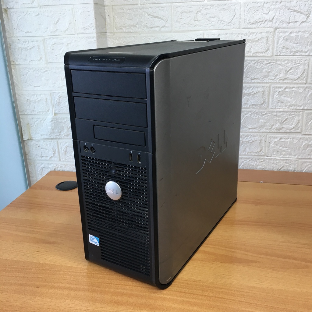 PC Dell 380 Tower Dual Core RAM 2GB Obralll Murah