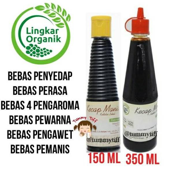 

REALPICT Lingkar organik kecap manis 150ml / 350ml