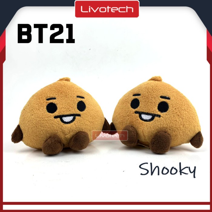 VIRAL- Boneka Karakter BT21 Mini Cute Baby BTS Premium Unofficial BT 21 - SHOOKY