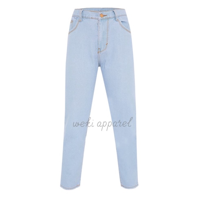 WEKI Jeans Boyfriend Light Blue