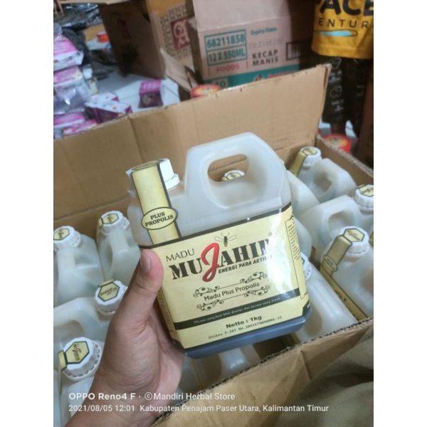 

Madu Mujahid Plus Propolis 1 kg ORIGINAL ASLI 100%