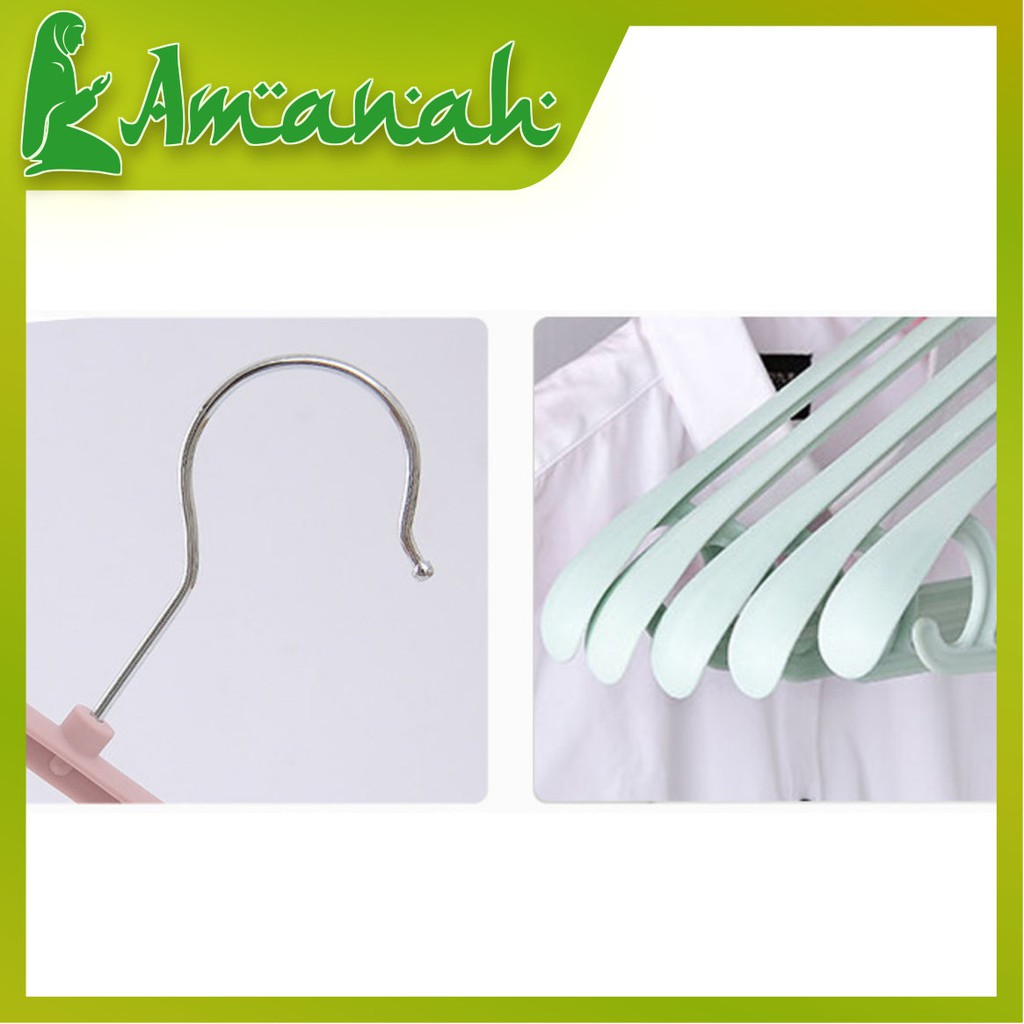 AS213 Hanger Baju Kuat Kait Anti Slip / Gantungan Baju