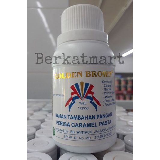 Golden Brown Perisa Caramel Pasta 100gr Karamel Food Essence Flavour
