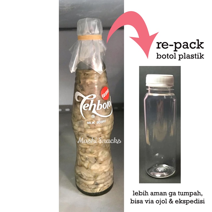

Teritip / Tritip 200ml Botol Plastik / Kerang Fermentasi Asli Bangka