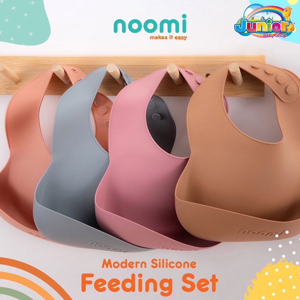 Noomi Modern Silicone Feeding Set