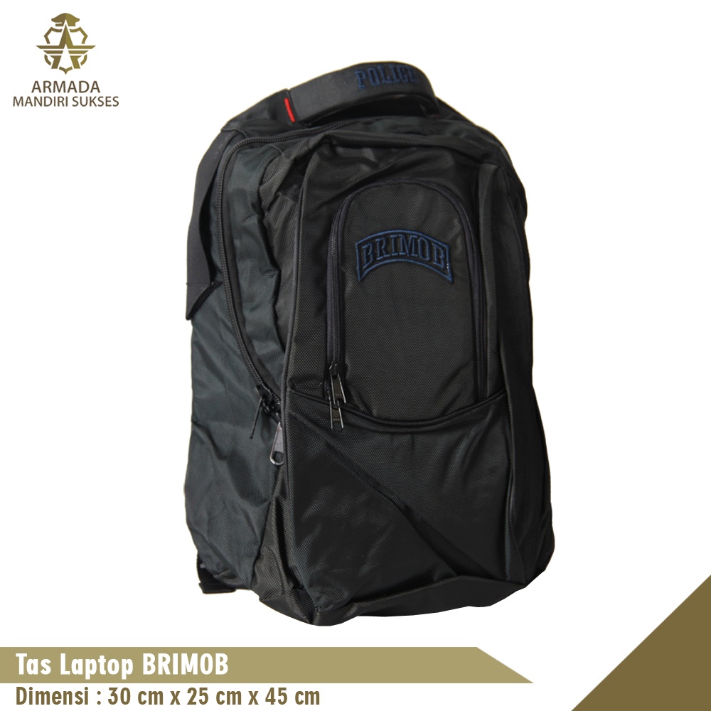 Tas Laptop Ransel Logo Brimob - Tas Ransel Laptop Logo Brimob