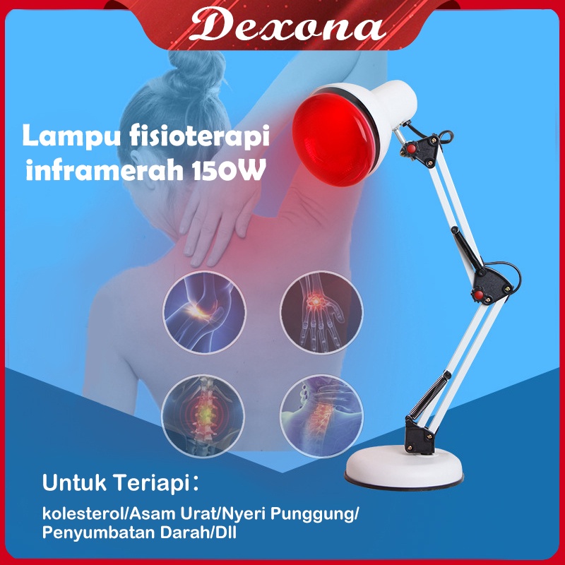 ❣️Garansi&amp;Hadiah❣️Lampu Terapi Infrared 150W Alat Fisioterapi 1Set Otot Sendi Stroke Pegal [BISA COD]