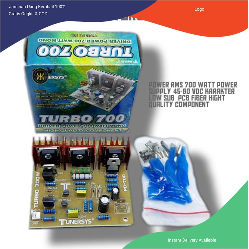 Driver Power 700 watt TURBO Tunersys