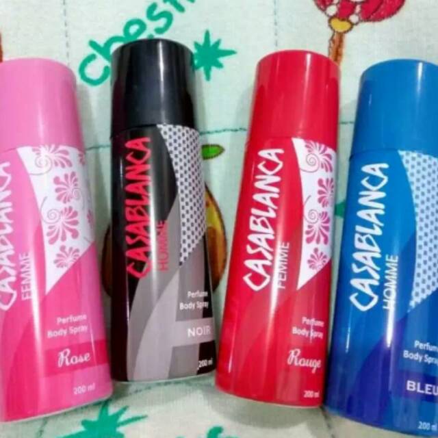 Casablanca Homme Body Spray Parfum Pria Harum Awet Tahan Lama Diskon Murah Obral 200ml Shopee Indonesia