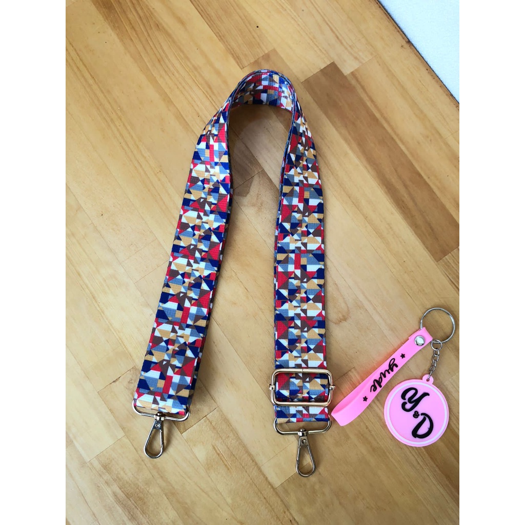 LONGSTRAP / TALI TAS SELEMPANG WANITA TERMURAH / MOTIF TERBARU KEKINIAN IMPORT