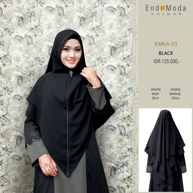 KHIMAR  EMKA 03 || ENDOMODA || READY STOK