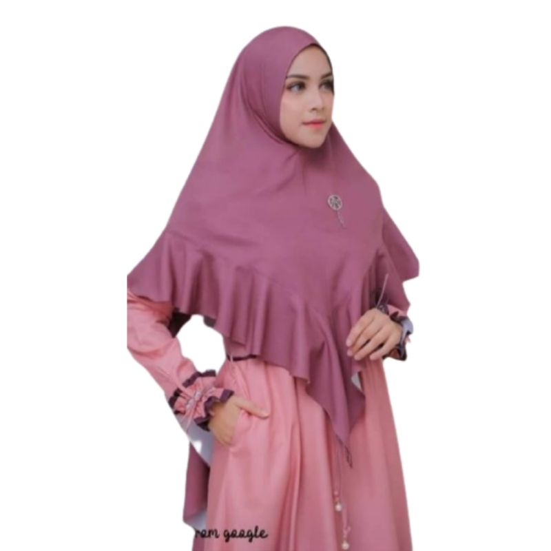 [ COD ] GAMIS RAINBOW GradeB GAMIS ICE CREAM BY NARARYA TANPA HIJAB