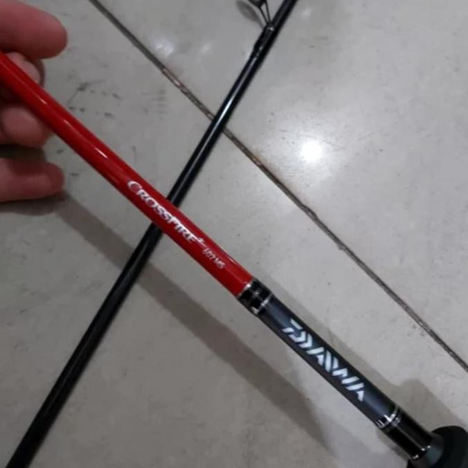 Joran Daiwa Crossfire Merah 602 180 Cm Joran Spinning